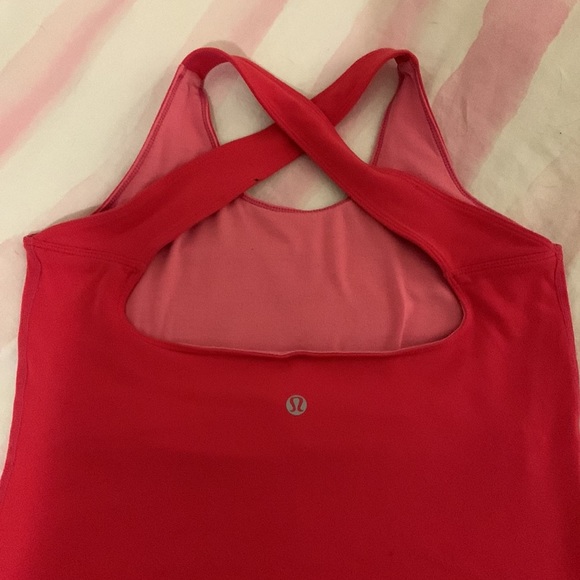 Pink Lululemon top - Picture 3 of 4